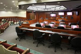 W&M's McGlothlin Courtroom is the world’s most technologically advanced.