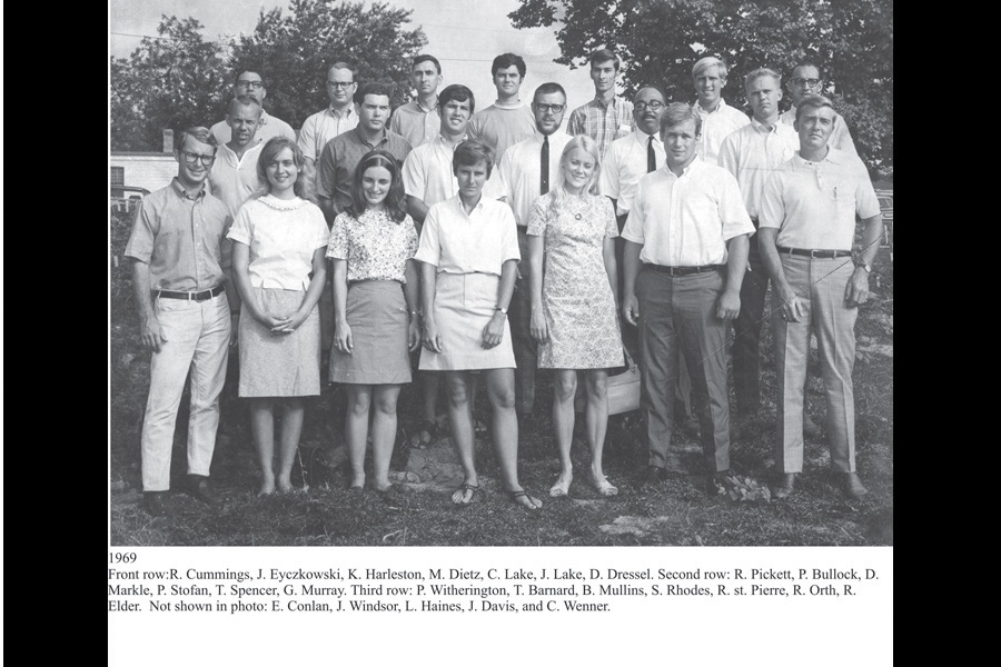 1969 Matriculating Class