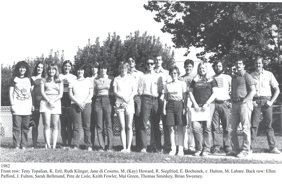 1982 Matriculating Class