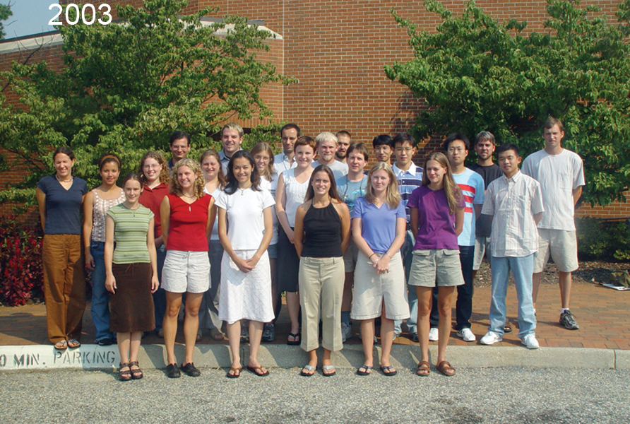 2003 Matriculating Class