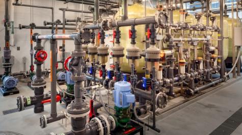 Seawater Filtration Room