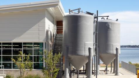 Seawater storage tanks