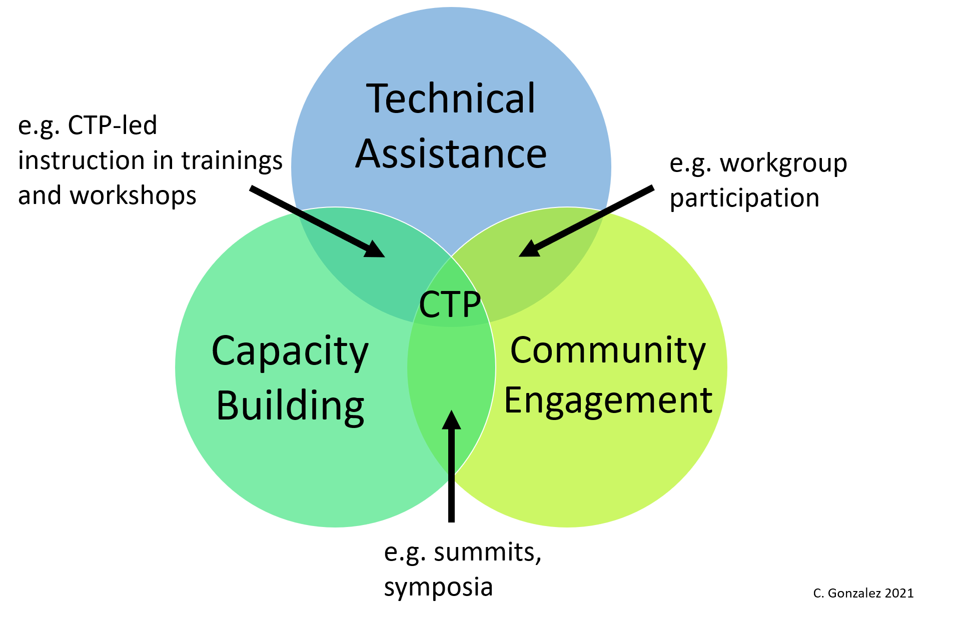 Figure 1. CTP's Three Pillars of Program Delivery.
