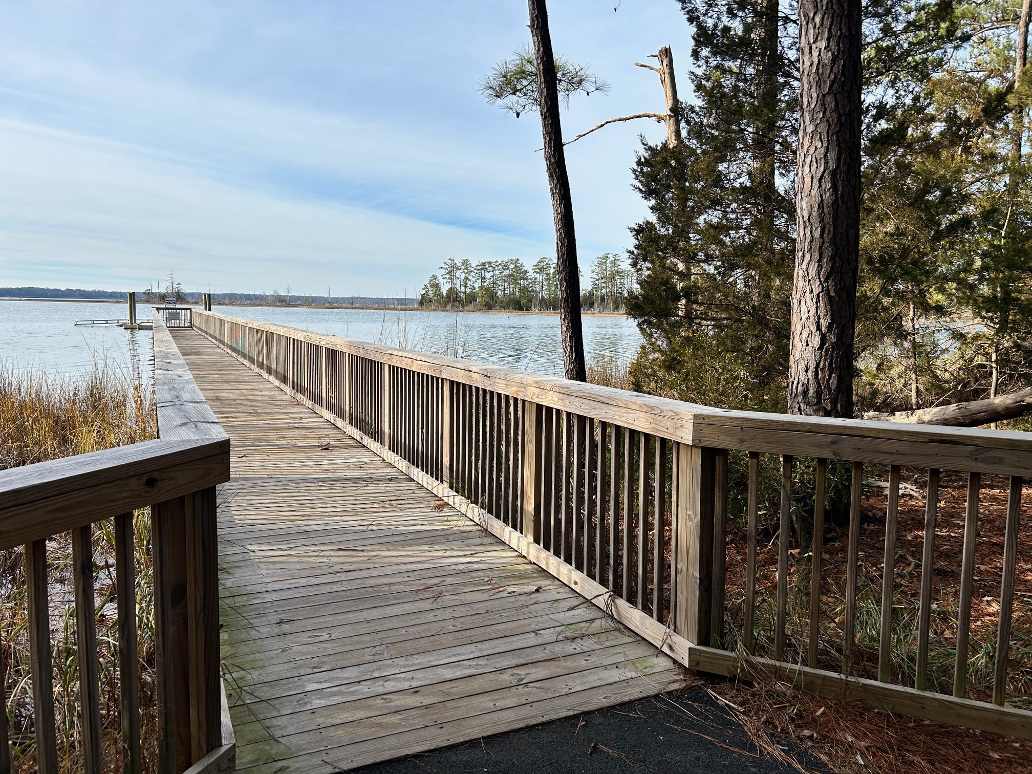 Machicomoco State Park offers a number of amenities.  Credit: C. Hall.