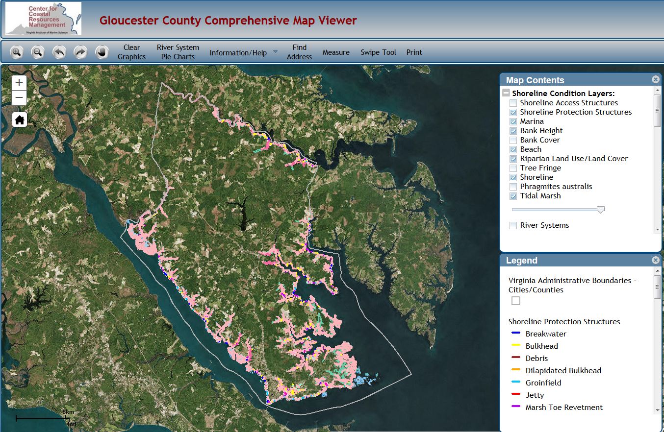 Comprehensive Map Viewer - Gloucester