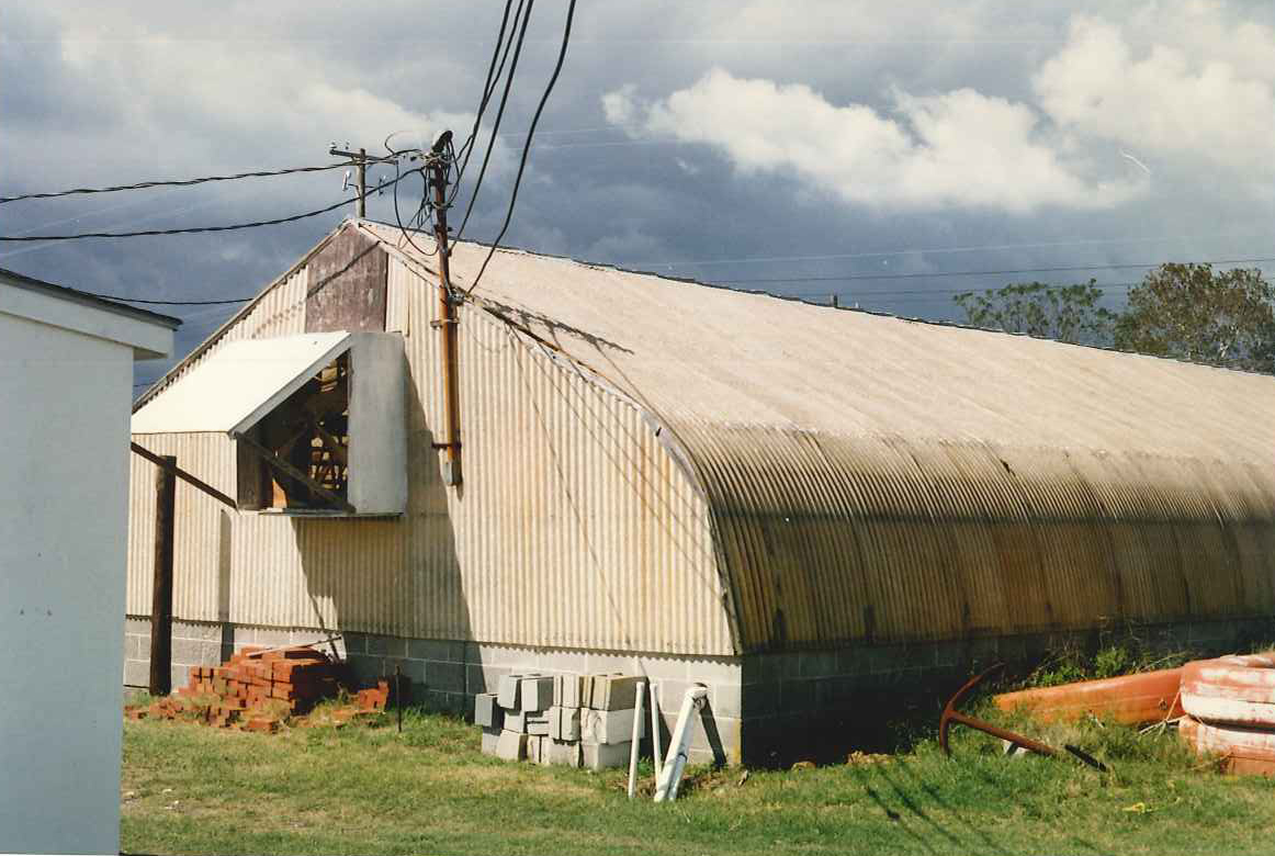 Hatchery greenhouse early 1990's