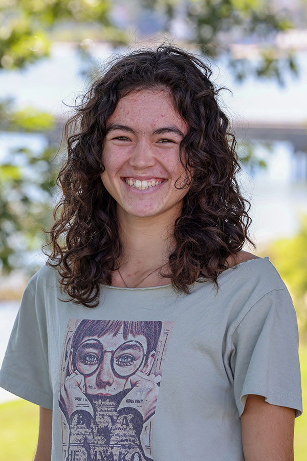 Naomi Heilen is fascinated by the interconnected processes involved in marine science and hopes to engage in research focused on environmental DNA. Photo by John Wallace