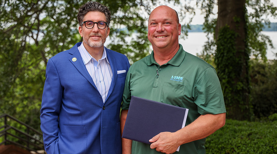 Dana Snyder, winner of the Award for Excellence.