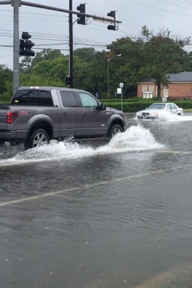 Coastal flooding is of growing concern across Tidewater Virginia. © J.D. Loftis/VIMS.