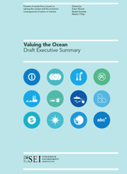 The cover of the Valuing the Ocean report. Image courtesy SEI.