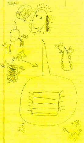 Illustrations of Jenny Dreyer and horseshoe crabs.
