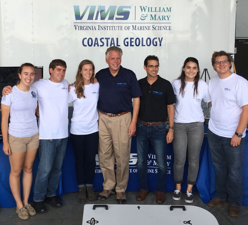 Coastal Geo Lab with Governor