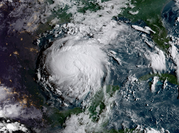 Hurricane Harvey 2017: photo credit: NASA