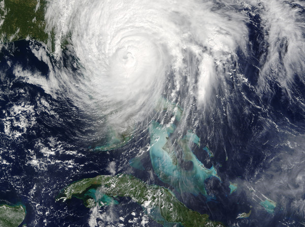 Hurricane Matthews, photo credit: NASA